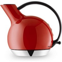 photo giulietta, electric kettle in 18/10 stainless steel - 1.2 l - red 1